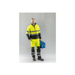 EXTER KURTKA OSTRZEGAWCZA SOFTSHELL ŻÓŁTA