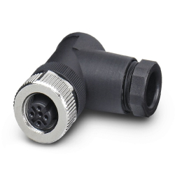 CNN004-007 WTYCZKA KĄTOWA M12 4-PIN BEZ KABLA