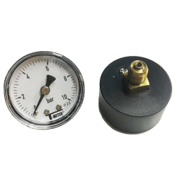 M040-P10-NVA MANOMETR OSIOWY-TYLNY 40mm 0-10 BAR