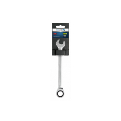 KLUCZ PŁASKO-OCZKOWY 21mm Z GRZECOTKĄ 72T - DIN3113 - STAL CrV