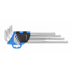 KLUCZE TAMPER TORX CrV - EXTRA DŁUGIE - ZESTAW