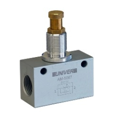 2-AM-5065 ZAWÓR ZWROTNO-DŁAWIĄCY G1/4" - UNIVER