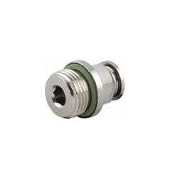 R121804-HT ZŁĄCZKA PROSTA 4 - G 1/8" O-RING FKM