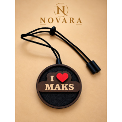ZAWIESZKA SAMOCHODOWA "I LOVE MAKS"