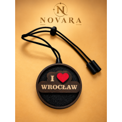 ZAWIESZKA SAMOCHODOWA "I LOVE WROCŁAW"